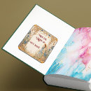 Recherche de de contes livre étiquettes Aquarelle