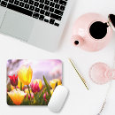 Recherche de tulipe tapis souris Rose