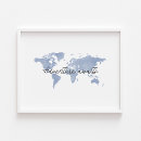 Recherche de carte du monde posters bébés enfants Aventure