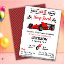 Recherche de voiture de course rouge invitations Besoin de quatre vitesses