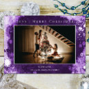 Recherche de arrière plan violet vœux cartes Moderne