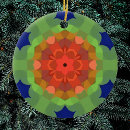 Recherche de mandala bleu ornements Abstrait