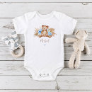 Recherche de ourson bébé vêtements Aquarelle