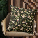 Recherche de fleurs noires coussins Botanique