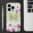 Recherche de orchidée iphone coques Magenta