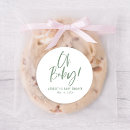 Recherche de simple baby shower autocollants De faveur