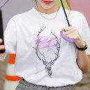 Recherche de animal géométrique tshirts Mignon