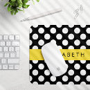 Recherche de pointillé tapis souris Monogramme