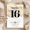 Recherche de 16ans anniversaire invitations Sweet sixteen