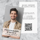 Recherche de photographe numérique cartes visite Moderne