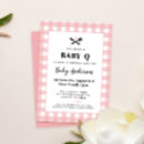 Recherche de gingham baby shower fille invitations Pour elle