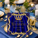 Recherche de bleu royal marine invitations Élégant