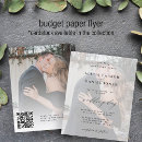 Recherche de transparent mariage invitations Noir et blanc