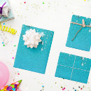 Recherche de bleu turquoise papier cadeau Pour elle