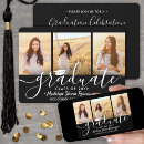 Recherche de black and white graduation invitations Simple