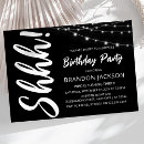 Recherche de surprise moderne invitations Simple