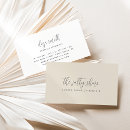 Recherche de lettrage manuscrit cartes visite Simple