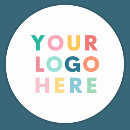 Recherche de logo rond autocollants Promotion