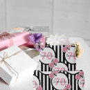 Recherche de chic papier cadeau Noir et blanc