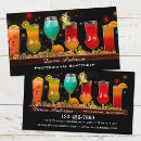 Recherche de drinks cartes visite Business