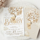 Recherche de script baby shower invitations Ours en peluche