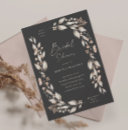 Recherche de engagement couple bridal shower invitations Élégant