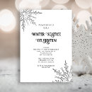 Recherche de solstice invitations Flocons de neige