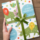 Recherche de dinosaure papier cadeau Pour enfants