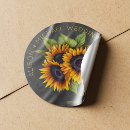 Recherche de bouquet de tournesol autocollants Fleurs