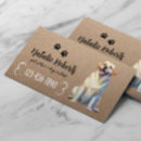 Recherche de labrador cartes visite Promenade de chien