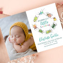Recherche de insectes vœux cartes Baby shower