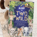 Recherche de two wild invitations Zoo