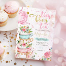 Recherche de tea time invitations Fête du thé