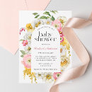 Recherche de feminine baby shower invitations Botanique