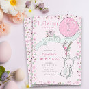 Recherche de petit lapin invitations Ballon