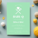 Recherche de de barbecue baby shower invitations Mignon