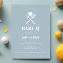 Recherche de bbq baby shower invitations Mignon