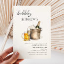 Recherche de bulle de champagne invitations Moderne