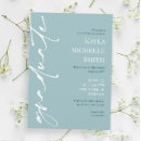 Recherche de typography graduation invitations Élégant