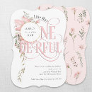 Recherche de onederland anniversaire invitations Bébé fille