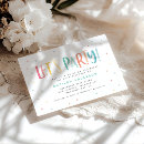 Recherche de contemporain anniversaire invitations Moderne