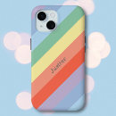 Recherche de rayures diagonales iphone coques Arc en ciel