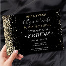 Recherche de black gold graduation invitations Noir et or