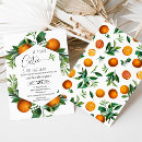 Recherche de cutie orange baby shower invitations Une petite cutie