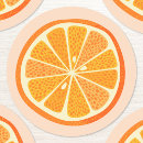 Recherche de tranche orange autocollants Mignon