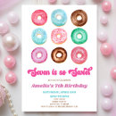 Recherche de donut party invitations Jeune fille