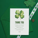 Recherche de shamrocks vœux cartes Clou