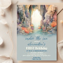 Recherche de under the sea 1ans anniversaire invitations Été