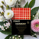 Recherche de motif tartan invitations Sophistiqué
