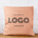 Recherche de votre logo ici coussins Minimaliste